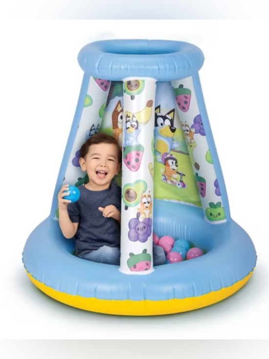 Jakks Pacific Other - Jakks Bluey Adventure Playland Inflatable Ball Pit